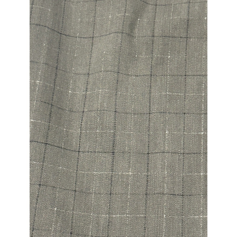 Charter Club Bristol Skinny Ankle Jeans Grey Plaid Pattern Size 16 - Picture 5 of 6